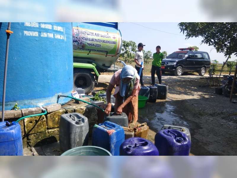 Dampak Kekeringan di Bojonegoro Meluas, Sudah 40 Desa Alami Krisis Air Bersih