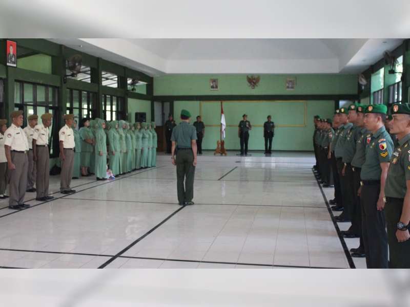 Dandim 0813 Bojonegoro Pimpin Upacara Wisuda Purna Tugas Anggota