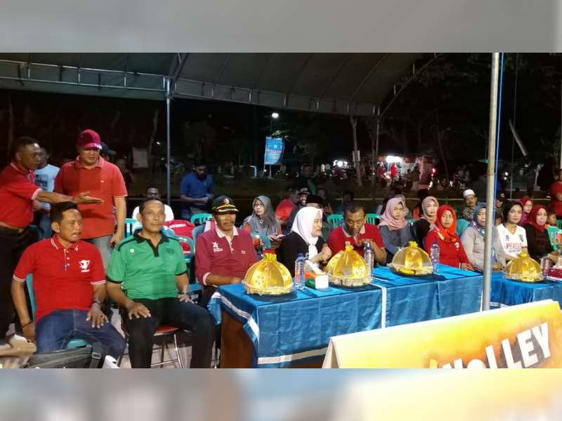 Bupati Bojonegoro Hadiri Pembukaan Turnamen Bola Voli Semi Open Jatigede Cup 2019