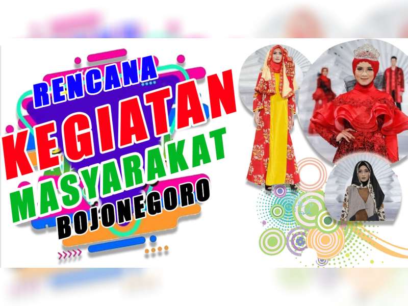 Rencana Kegiatan Masyarakat Bojonegoro 12 September 2019