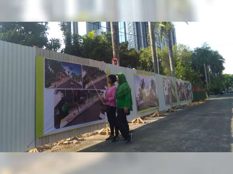 Warga Sambut Baik Rehab Pagar Pendapa Pemkab Bojonegoro