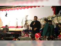Malam Tirakatan, Sedulur Sikep Samin Blora, Gelar Pertunjukan Wayang Kulit