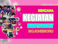 Rencana Kegiatan Masyarakat Bojonegoro 18 September 2019