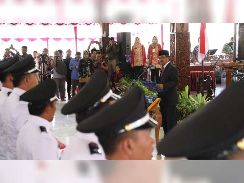 Bupati Blora Lantik 125 Kades Terpilih dalam Pilkades Serentak 2019