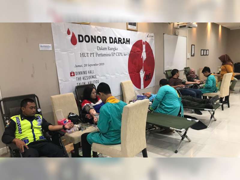 Sambut HUT PEPC ke-14, Pekerja PEPC Laksanakan Donor Darah