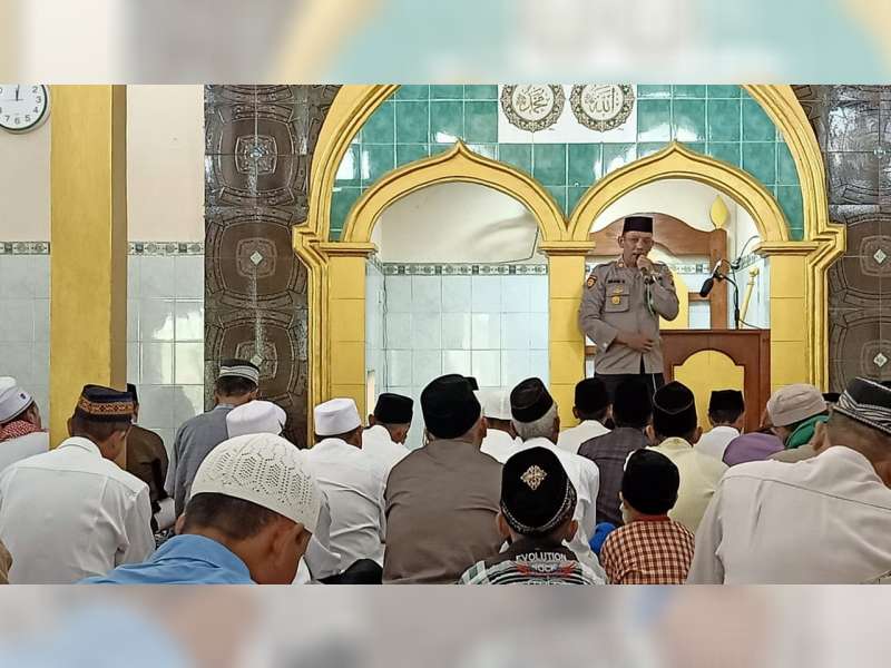 Jelang Pilkades Serentak, Polisi di Sumberrejo Bojonegoro Ajak Warga Jaga Kerukunan