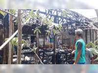 Diduga Akibat Regulator Tabung Elpiji Bocor, Rumah Warga Sumberrejo Bojonegoro Terbakar