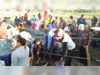 Pemerintah Kecamatan Sugihwaras Gandeng Komunitas Motor, Beri Bantuan Air Bersih