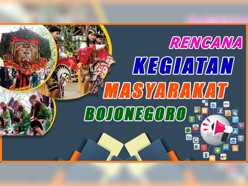 Rencana Kegiatan Masyarakat Bojonegoro 22 September 2019