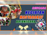 Rencana Kegiatan Masyarakat Bojonegoro 22 September 2019