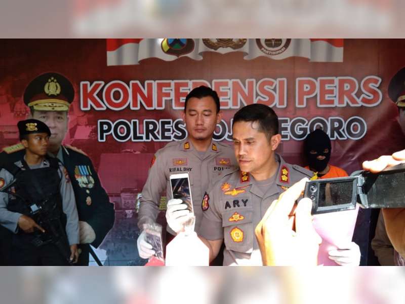Polres Bojonegoro Tangkap 4 Orang Pelaku Pencurian, 2 Pelaku Masih Anak-Anak