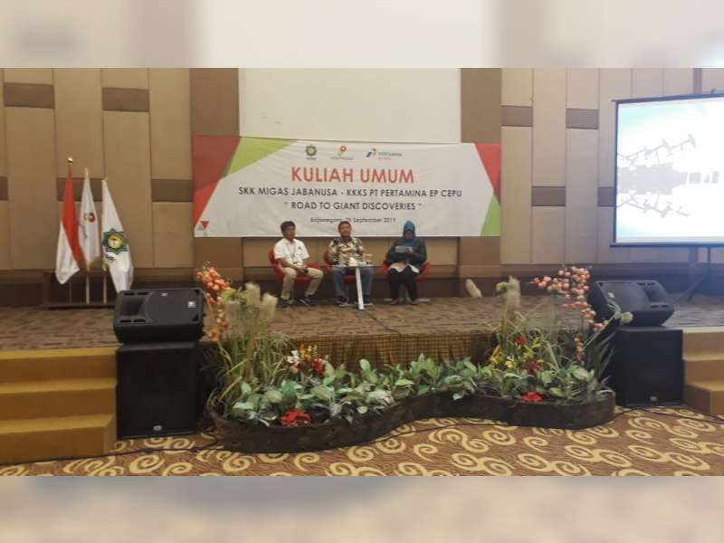 Kenalkan Proyek Migas, SKK Migas Jabanusa - PEPC Adakan Kuliah Umum Pada Mahasiswa Unugiri