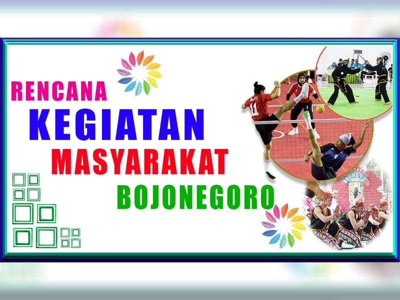 Rencana Kegiatan Masyarakat Bojonegoro 28 September 2019