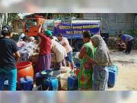 Ikapesta Blora Salurkan Bantuan Air Bersih pada Warga Terdampak Kekeringan