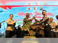 Puncak Peringatan Hari Lalu Lintas, Polres Bojonegoro Gelar Malam Sinergitas TNI-Polri