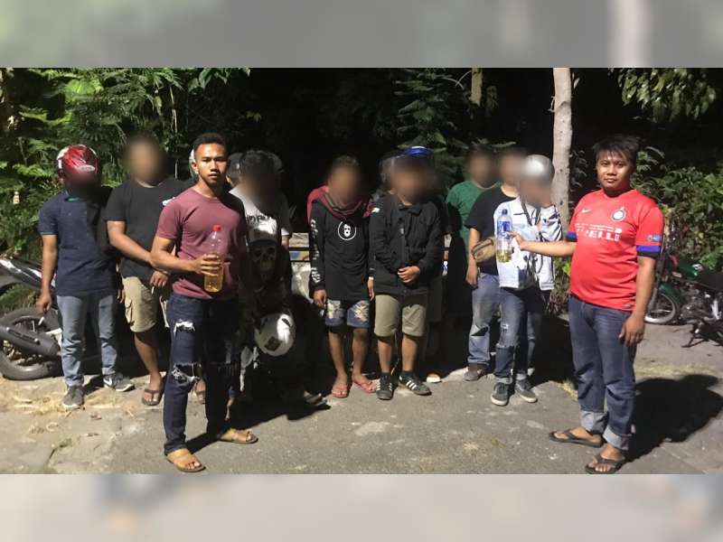 Polisi di Bojonegoro Kembali Tindak 15 Orang yang Didapati Minum-Minuman Keras di Tempat Umum