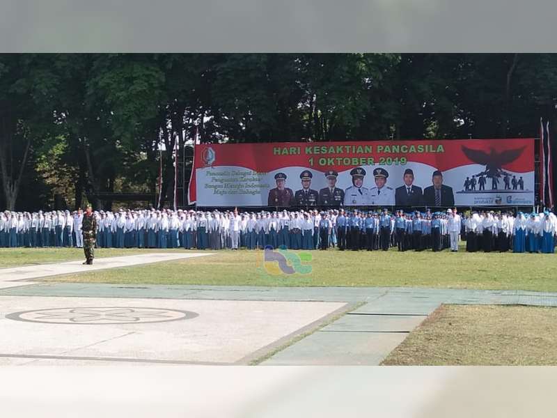 Bupati Bojonegoro Pimpin Upacara Peringatan Hari Kesaktian Pancasila di Alun-Alun Bojonegoro