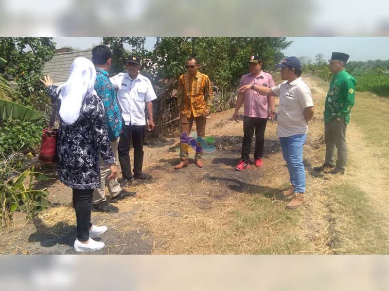 Komisi D, DPRD Bojonegoro Sidak ke Lokasi Pembangunan Jembatan Kanor - Rengel