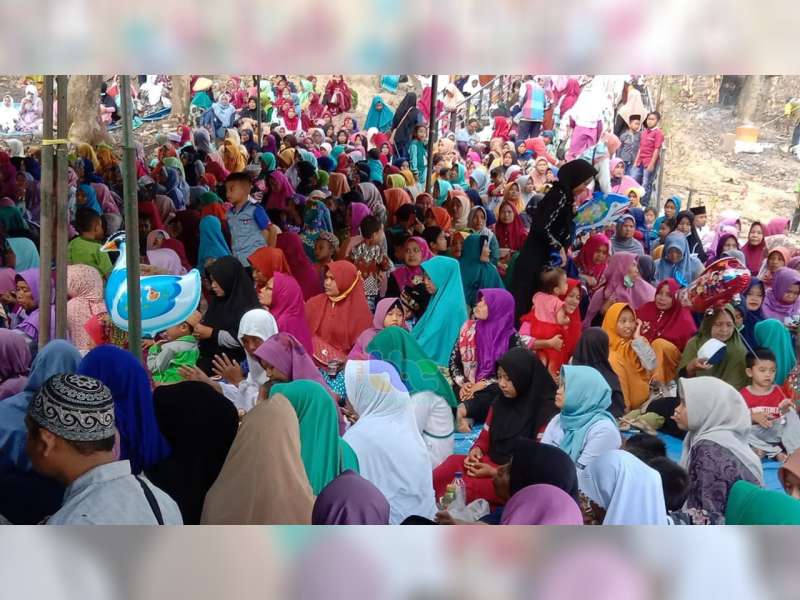 Ratusan Jemaah Hadiri Haul Wali Kidangan di Desa Sukorejo Malo Bojonegoro