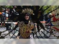 Festival Bambu di Blora, Puluhan Busana Hasil Kreasi yang Menonjolkan Ornamen Bambu