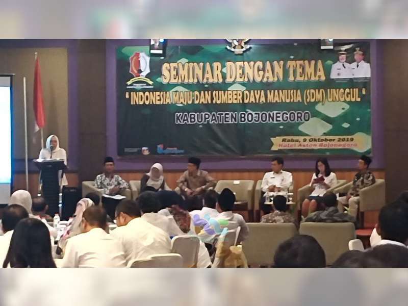 Pemkab Bojonegoro Gelar Seminar dengan Tema 'Indonesia Maju dan SDM Unggul'