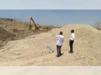 Percepat Pembangunan Sudetan Kali Gandong, Pemkab Bojonegoro Laksanakan Sidak