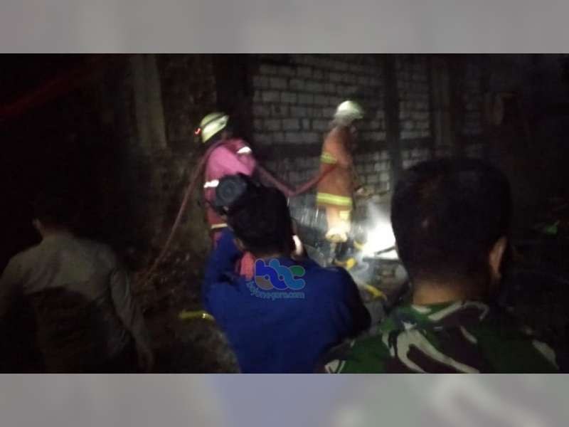 Kebakaran Kembali Terjadi di Kepohbaru Bojonegoro, Diduga Akibat Lupa Matikan Kompor