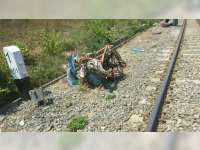 Bentor Ditabrak Kereta Api di Baureno Bojonegoro, Kakek Pengemudi Bentor Selamat