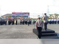 Polres Blora Laksanakan Apel Gelar Pasukan Dimulainya Operasi Zebra Candi 2019