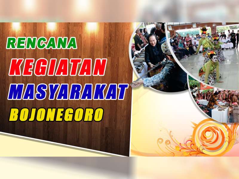 Rencana Kegiatan Masyarakat Bojonegoro 25 Oktober 2019