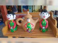 Perajin Gerabah Desa Rendeng Malo, Bojonegoro, Luncurkan Motif 'Thengul'