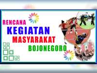 Rencana Kegiatan Masyarakat Bojonegoro 27 Oktober 2019