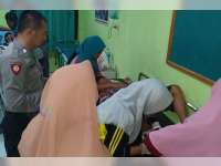 Motor Tabrak Truk di Temayang Bojonegoro, Pengendara dan Pembonceng Motor Luka-Luka