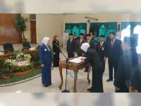 Bupati Lantik Nurul Azizah, Sebagai Pejabatan Tinggi Pratama Sekda Kabupaten Bojonegoro