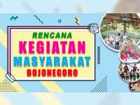 Rencana Kegiatan Masyarakat Bojonegoro 29 Oktober 2019
