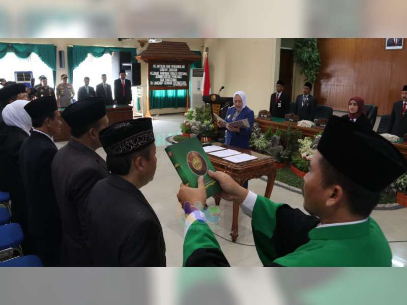 Inilah Nama-Nama Pejabat di Lingkungan Pemkab Bojonegoro yang Baru Dimutasi