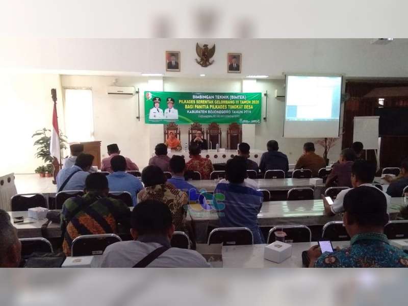 Pemkab Bojonegoro Gelar Bimbingan Teknik bagi Panitia Pilkades 2020 Tingkat Desa