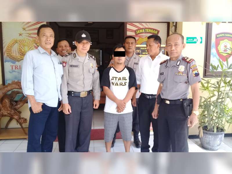 Polsek Kedungtuban Blora Tangkap Pencuri Uang Buku Tabungan