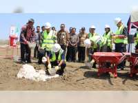 Bupati Letakkan Batu Pertama Pembangunan Poltekkes Kemenkes Semarang di Blora