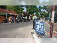 Sepekan Operasi Zebra Candi 2019, Sat Lantas Polres Blora Tindak 2.113 Pelanggaran