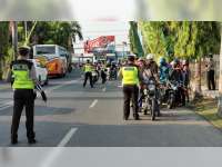Razia di Jalan Veteran, Sat Lantas Polres Bojonegoro Tindak 243 Pengendara