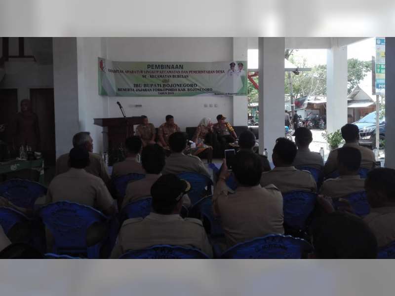 Pemkab Bojonegoro Gelar Pembinaan Kapasitas Aparatur di Lingkup Kecamatan Bubulan