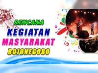 Rencana Kegiatan Masyarakat Bojonegoro 05 November 2019