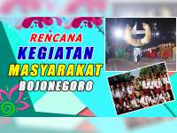 Rencana Kegiatan Masyarakat Bojonegoro 06 November 2019