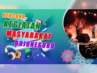 Rencana Kegiatan Masyarakat Bojonegoro 10 November 2019