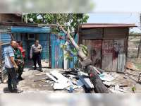 Belasan Rumah Warga di Desa Teleng Sumberrejo Bojonegoro Rusak Diterjang Angin