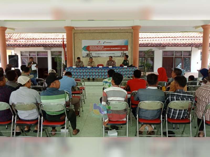 Pertamina EP Asset 4 Sukowati Field Sosialisasi Pengeboran Sumur Sukowati i003