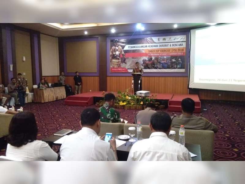 Pertamina dan Kodim Bojonegoro Gelar Latihan Penanggulangan Keadaan Darurat dan Bencana