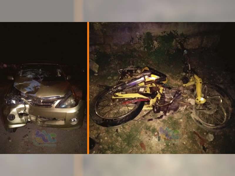 Motor Tabrak Mobil di Baureno Bojonegoro, Pengendara Motor Luka Luka