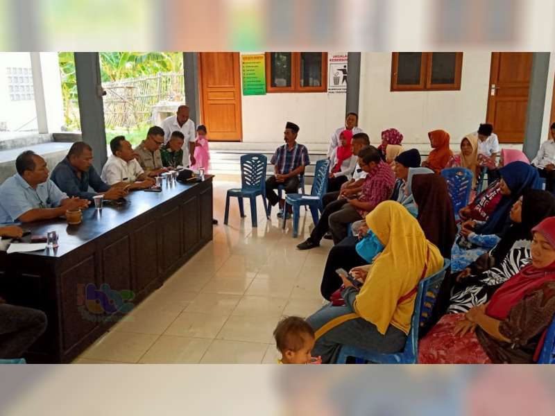 Puluhan Warga Desa Talok Kalitidu Bojonegoro, Tuntut Konpensasi pada PT Merak Jaya Beton